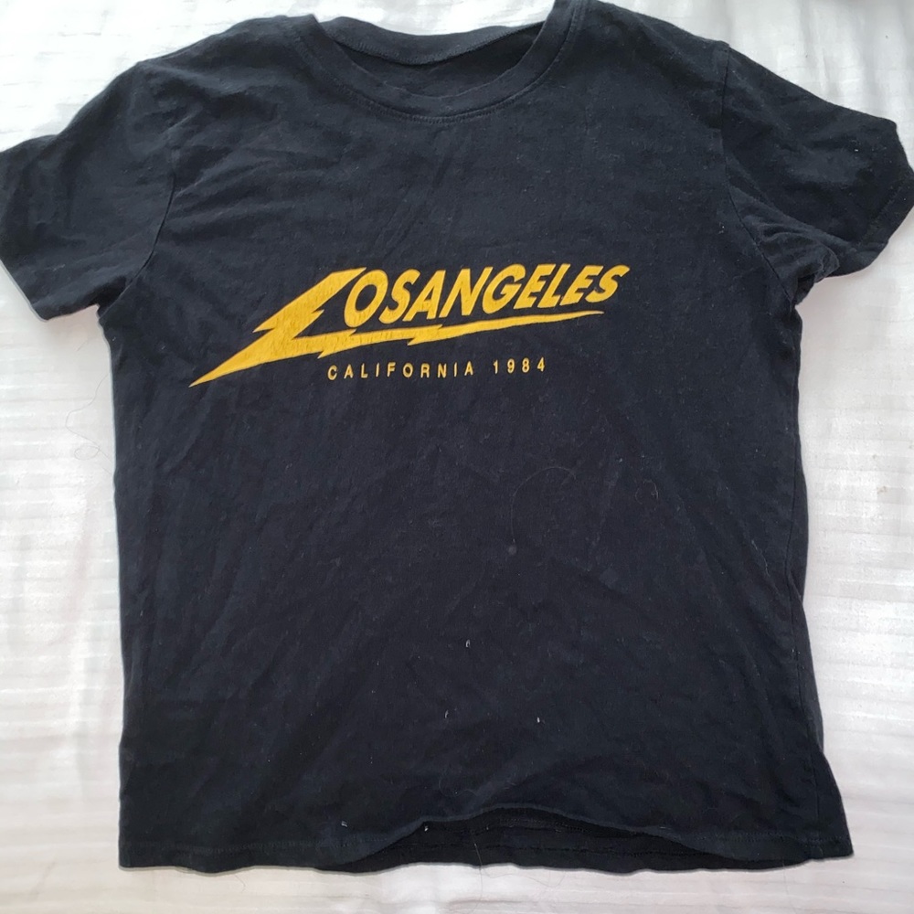 Black Los Angeles tee